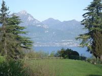 Blick vom Hotel Bellavista auf Gardasee