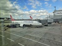 Flug mit der Turkish Airlines