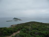 Wanderung Cap Corse - Blick zu den Inseln Finocchiarola