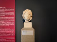 Museum Pella - Marmorkopf Alexander der Große