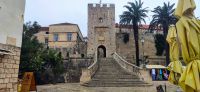 6-20 Korcula, Stadttor mit Freitreppe