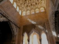 Lichtreflexe in der Alhambra