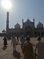Jama Masjid – die größte Moschee Indiens