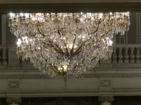 300 kg schwerer Kronleuchter aus Bömischem Kristall