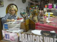 Fächermalkunst in Valencia