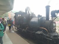 der Lok wird vorbereitet, Toy Train in Darjeeling