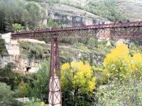 Eisenbrücke San Pablo über den Rio Huécar