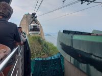 Fahrt mit der Seilbahn auf den Zuckerhut in Rio de Janeiro @Anette Rietz
