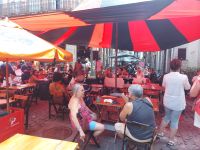 Samstag in der Altstadt beim Spaziergang in Rio de Janeiro