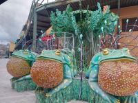 Stop in der Karnevalsstadt, Sitz der Sambaschulen in Rio de Janeiro