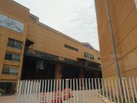 Eingang zur Karnevalsstadt in Rio de Janeiro bei den Samba-Schulen