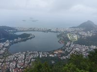 Blick auf den See von Rio de Janeiro (Lagoa) @Anette Rietz