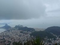 Blick auf den Zuckerhut vom Corcovado in Rio de Janeiro