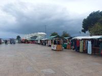 Markt vor dem Mueum der Zukunft in Rio de Janeiro.