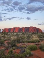 Sonnenaufgang am Uluru