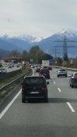Wanderreise am Gardasee 12.10.24 Anreise - die ersten Berge in Sicht!