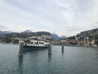 Wanderreise am Gardasee 13.10.24 unser Schiff nach Limone
