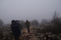 Nebelig ist es im Torcal