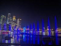 5. Wassershow Marina Bay Sands Singapur