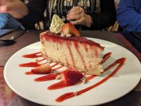 114. Abendessen im Cradle Mountain Resort, Tasmanien