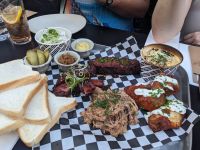 296. Abendessen im Bread & Bone Restaurant Adelaide, Australien