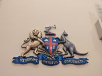 300. Wappen Rathaus, Adelaide, Australien