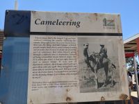 339. Toilettenstopp an Kamelstation im Outback, Australien