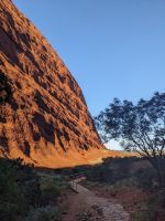 413. Fahrt zu den Kata Tjutas, Outback, Australien