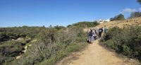 Start unserer Klippenwanderung