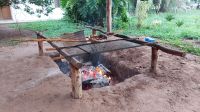 Churrasco-Abend in unserer Lodge im Pantanal. Foto: Anette Rietz