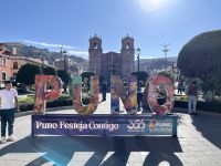Hauptplatz in Puno