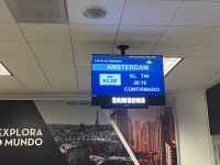 Weiterflug nach Amsterdam