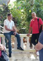 Mario Pelegrin und unser Reiseleiter Roberto