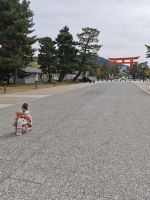 Heian-Schrein in Kyoto mit Gartenanlage