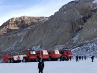 Die speziellen Ice Explorer - Athabasca Gletscher - Kanada