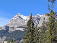 Auf der Rückfahrt - Bergkulisse der Rocky Montains - Kanada