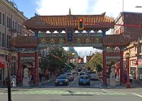 China Town in Viktoria - Vancouver Island - Kanada