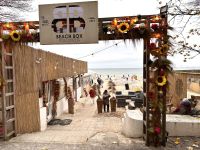 Idyllische Strandbar