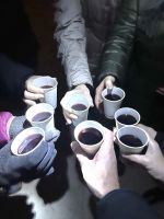 Glühweinabend am Strand