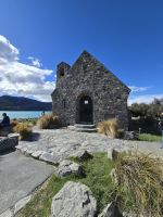 Am Lake Tekapo, Kirche zum guten Hirten