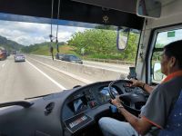 Malaysia. Neuer Busfahrer Aljas