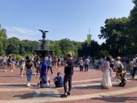 Der Bethesda-Fountain im CentralPark - ein quirliger Treffpunkt 