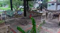 Enstpannen in der Hängematte in der Lodge Pequi im Pantanal. Foto: Anette Rietz