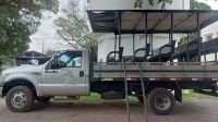 Jeep für Safaris in der Lodge Pequi im Pantanal. Foto: Anette Rietz