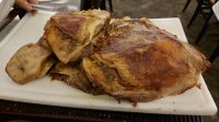 Der Fleischwagen in der Churrascaria in Rio de Janeiro. Foto: Anette Rietz