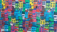 Illustration einer Favela in Rio de Janeiro. Foto: Anette Rietz