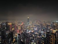  Malaysia. Kuala Lumpur. Nächtlicher Blick vom Fernsehturm