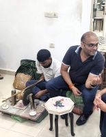 Vorführung Marmor Intarsien