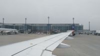 Gelandet in Berlin am Flughafen.