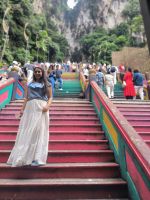 Malaysia. Batu Caves. 272 Stufen